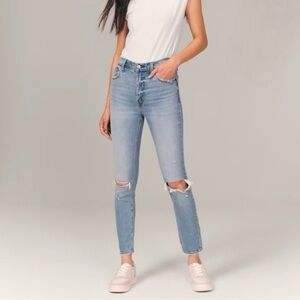 Abercrombie & Fitch Light Blue Jeans